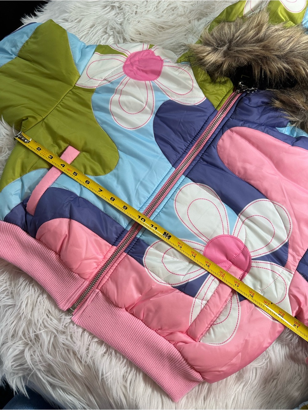 Delia’s • X Dolls Kill Show & Tell Quilted Floral Puffer Jacket - Picture 11 of 16